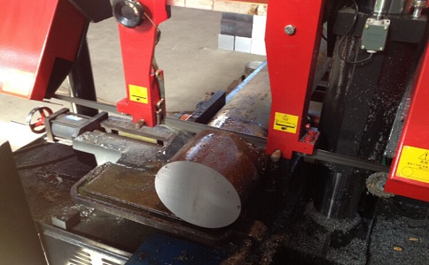 应城卧式带锯床加工时出现明显振荡如何排查？